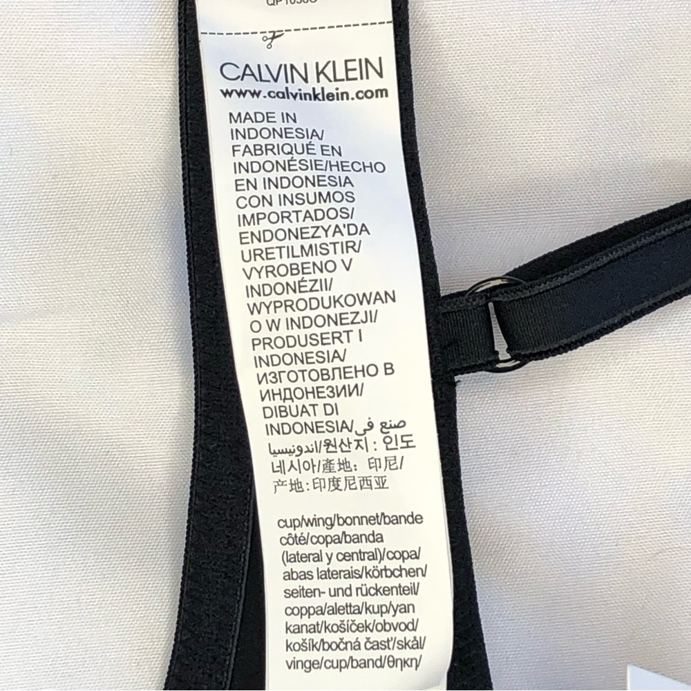 Calvin Klein Black Push Up Bra NWT - Picture 5 of 8